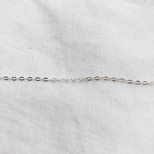 STERLING SILVER chain - add on item only