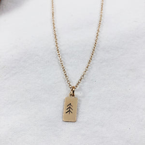 Take a Hike - Minimalist Collection - GOLD FILLED